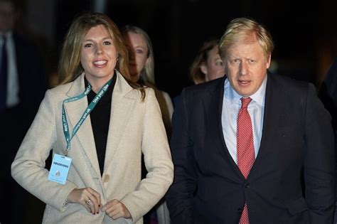 Boris Johnson Carrie Johnson Expecting Baby In December