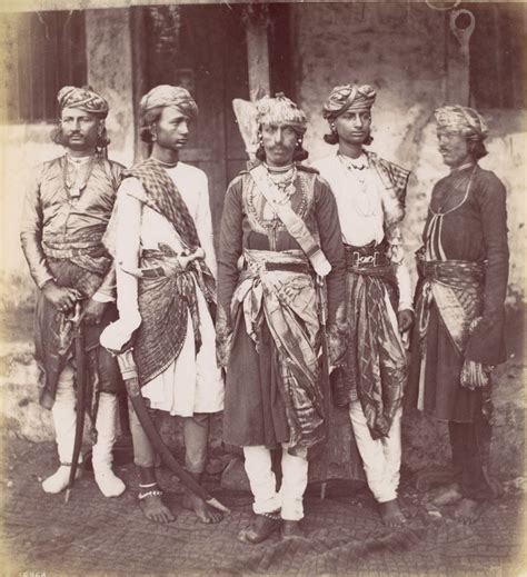 Rajputs 1870s Vintage India Indian Soldiers Indian History