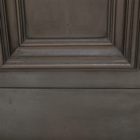 Monumental Bronze and Mahogany Entranceway Doors - The Architectural Forum