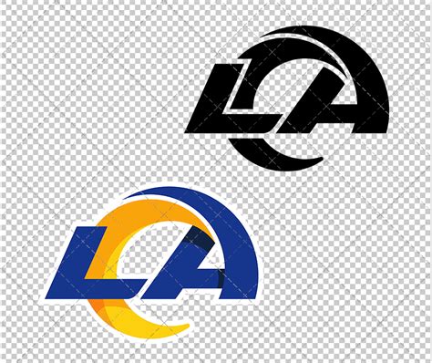 los angeles rams  svg dxf eps png svgshopart