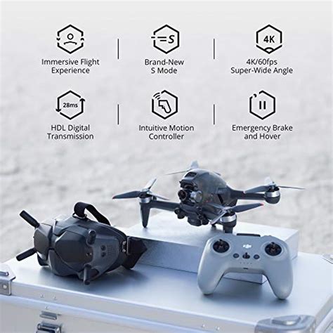 Dji Fpv Combo Goggles V2 First Person View Drone Uav Quadcopter With