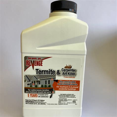 Termite And Carpenter Ant Killer 32 Ounce Size Concentrate Speed Exterminating