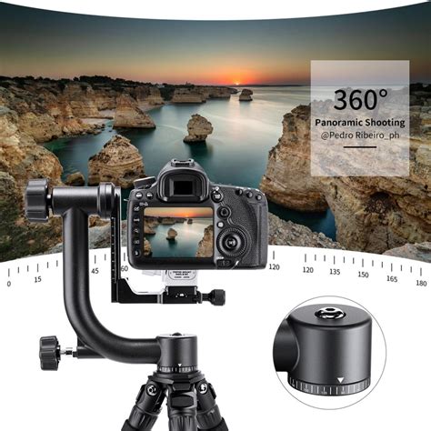 Gimbal Tripod Head 360 Panoramic Tripod Head K F Concept K F Concept