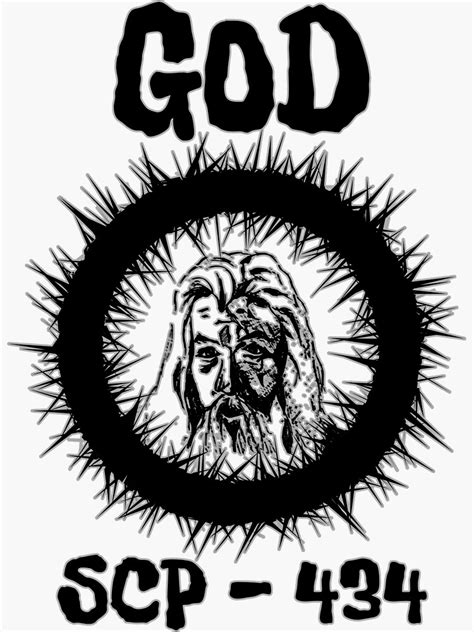 "SCP 343- God" Sticker by Fanficguru | Redbubble