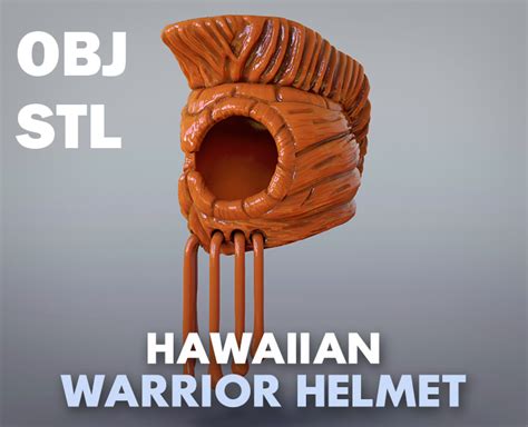 Hawaiian Warrior Helmet - FlippedNormals