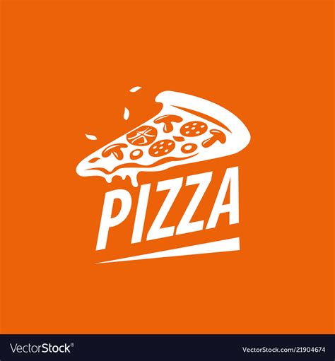 Pizza logo Royalty Free Vector Image - VectorStock