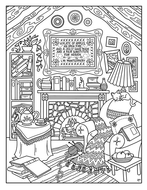 Cozy Coloring Pages Free Coloring Pages Printables