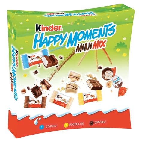 Kinder Happy Moments Mini Mix Zestaw S Odyczy G Zakupy Online Z