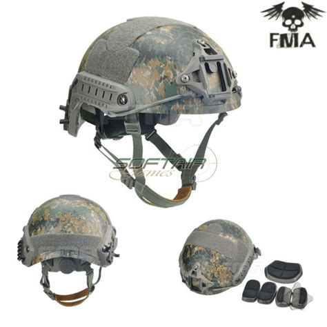 Fast Ballistic High Cut Xp Helmet Digital Marpat Fma Fma Tb960 Sw