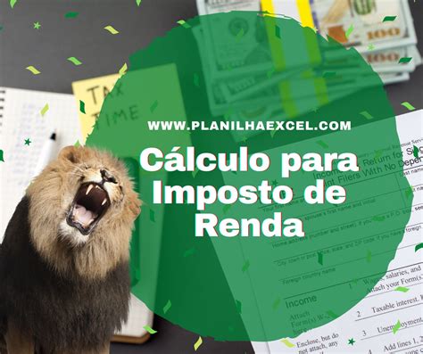 Cálculo para Imposto de Renda Planilha Excel