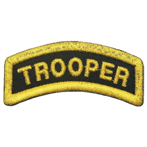 Trooper Tab Black Gold Hock T Shop Army Online Store In Singapore