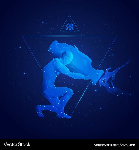 Aquarius Royalty Free Vector Image Vectorstock