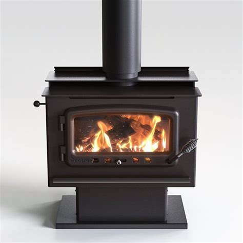 Nectre Mk2 Pedestal Wood Heater With Fan Enfield