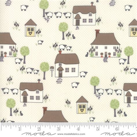 Fabric Moda Cottontail Cottage Bunny Hill Designs 2921 11 By 12