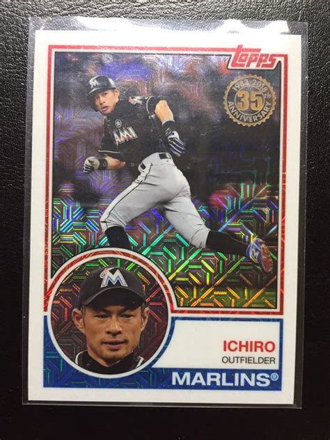 2018 Topps Chrome 35th Anniversary イチロー Marlins マーリンズシングルカード｜売買された