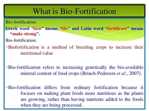 Breeding For Biofortification In Cereals