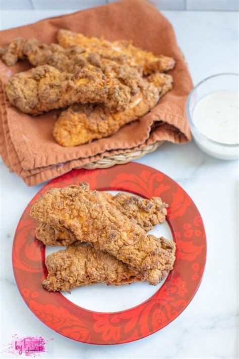 Popeyes Chicken Tenders in The Air Fryer ⋆ by Pink