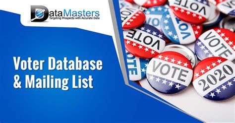 Get A Voter Database Mailing List Reach Voters Using Direct Marketing