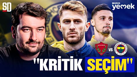 O ROLÜ HENÜZ ÜSTLENEMEDİ Hatayspor Fenerbahçe Krunic İsmail