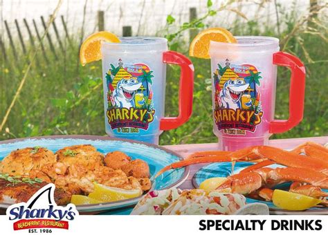 Panama City Beach Restaurant Sharky S Beachfront Restaurant Tiki Hut