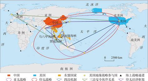 21世纪以来美国对东盟国家援助的空间结构演变及其地缘战略解析