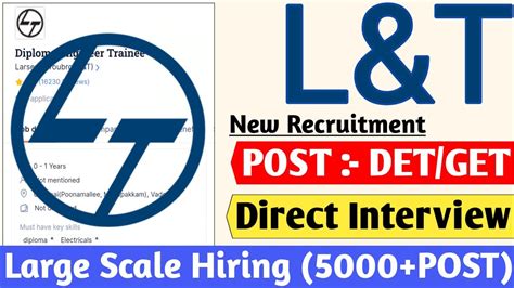 L T Recruitment 2022 Fresher Eligible L And T Recruitment 2022 L