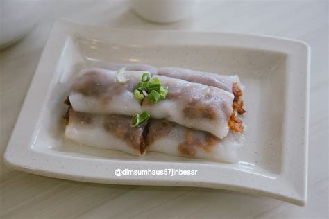 Rr03 Steamed Rice Roll With Char Siew Pork Dim Sum Haus