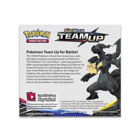 Pokémon Tcg Sun And Moon Team Up Booster Display Box 36 Packs