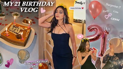 My 21st Birthday Vlog 🤍🎂 فلوق يوم عيد ميلادي 💐🎈 تجهزو معي 🥰💆🏼‍♀️