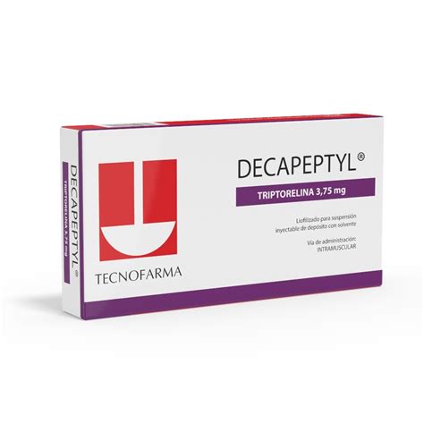 Decapeptyl Triptorelina Mg Para Suspension Inyectable Frasco