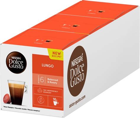 NESCAFÉ Dolce Gusto Lungo Koffie 3 x 16 cups bol