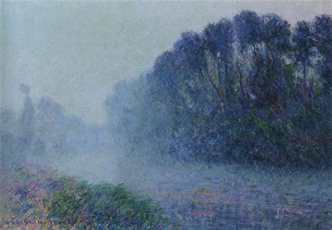 By the Eure River Mist Effect, 1905 - Gustave Loiseau - WikiArt.org