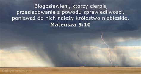 13 września 2022 Biblijny werset dnia Mateusza 5 10 DailyVerses net