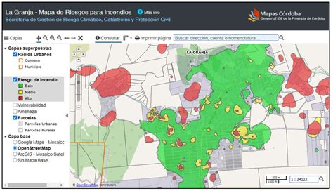 Utilidad Del Mapa De Riesgo De Incendio Local IDECOR