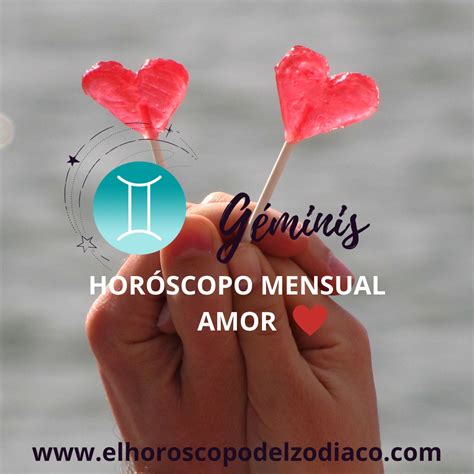 Géminis Horóscopo Amor Mes