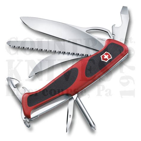 Victorinox Swiss Army 0 9683 MCUS2 RangerGrip 58 Hunter Red Black