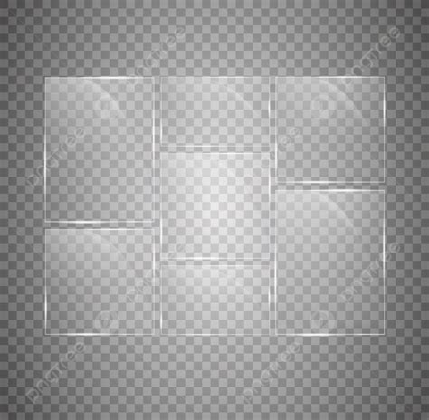 Transparent Glass Plates Vector Hd PNG Images Vector Modern