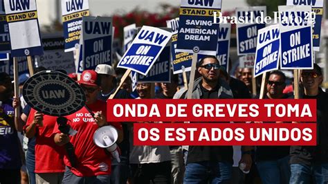 Onda De Greves Toma Os Estados Unidos Youtube