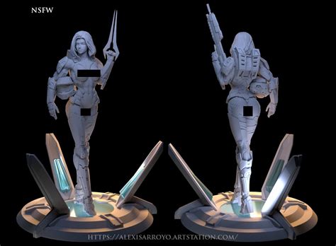 Female Halo Spartan Nsfw 3d Print Model 3d Model 3d Printable Cgtrader