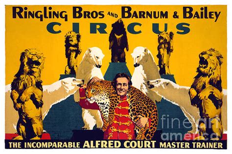 Vintage Ringling Brothers Circus Lion Tamer