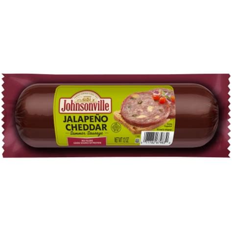 Johnsonville Jalapeno Cheddar Summer Sausage 12 Ct 12 Oz Fred Meyer