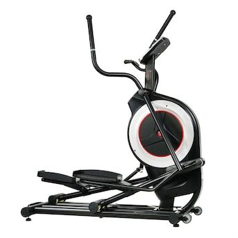 Sunny Health & Fitness Motorized Elliptical Machine with Device Holder ...