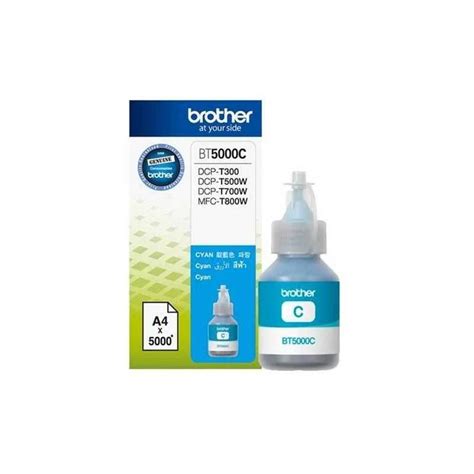 Brother Ink Bottle Bt5000 Cyan Activetech