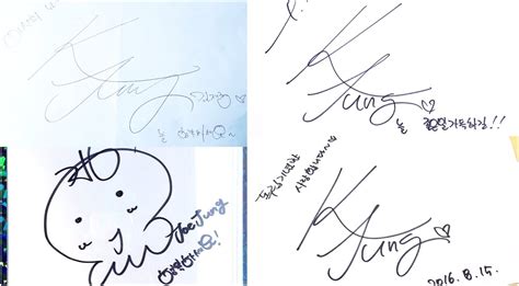 Yunjae Randomness YUNHOS NEW SIGNATURE HAHAHAHA Okay Yunjae XD