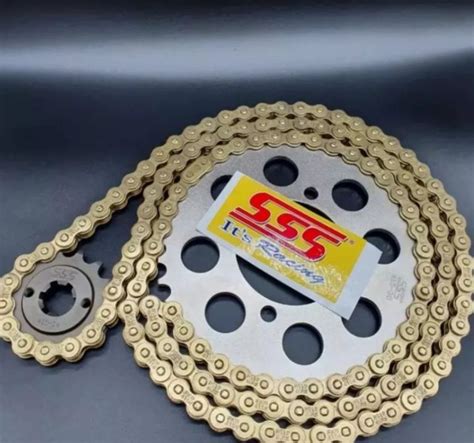 Gir Set Sss Gear Rantai Japan Gold Semua Motor Lazada Indonesia