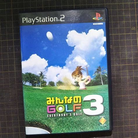 Yahooオークション プレイステーション2 みんなのgolf 動作未確認で