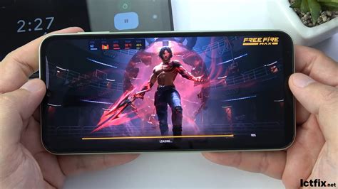 Samsung Galaxy A24 Free Fire Gaming Test Helio G99 8GB RAM ICTfix