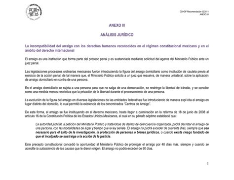 Anexo 3 Comisión de Derechos Humanos del Distrito Federal