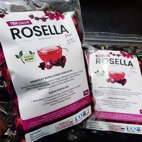 Jual Teh Bunga Rosella Ungu Rosella Curah Rebus Teh Bunga Rosela