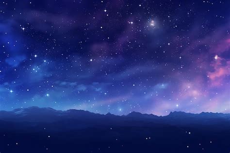 Premium Ai Image Starry Galaxy Background